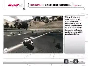 MotoGP 07 (USA) screen shot game playing